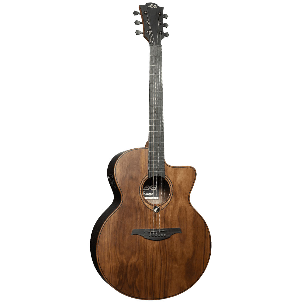 LAG GLA SAUVAGE-JCE Jumbo Elektro Akustik Gitar